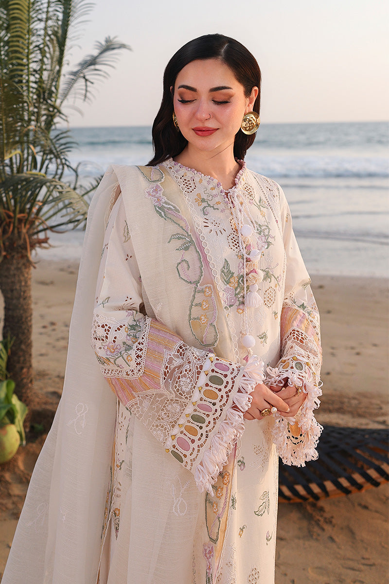 SA-10 ILARA |  Qalamkar | Sahil Luxury Lawn Unstitched Collection 2026