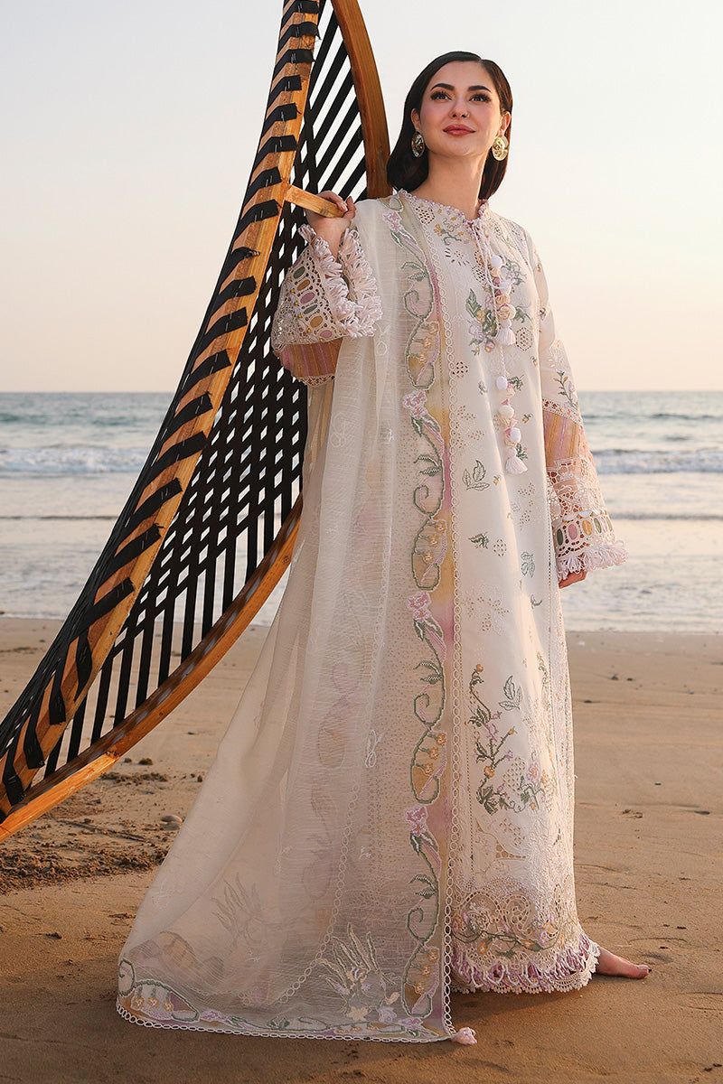 SA-10 ILARA |  Qalamkar | Sahil Luxury Lawn Unstitched Collection 2026