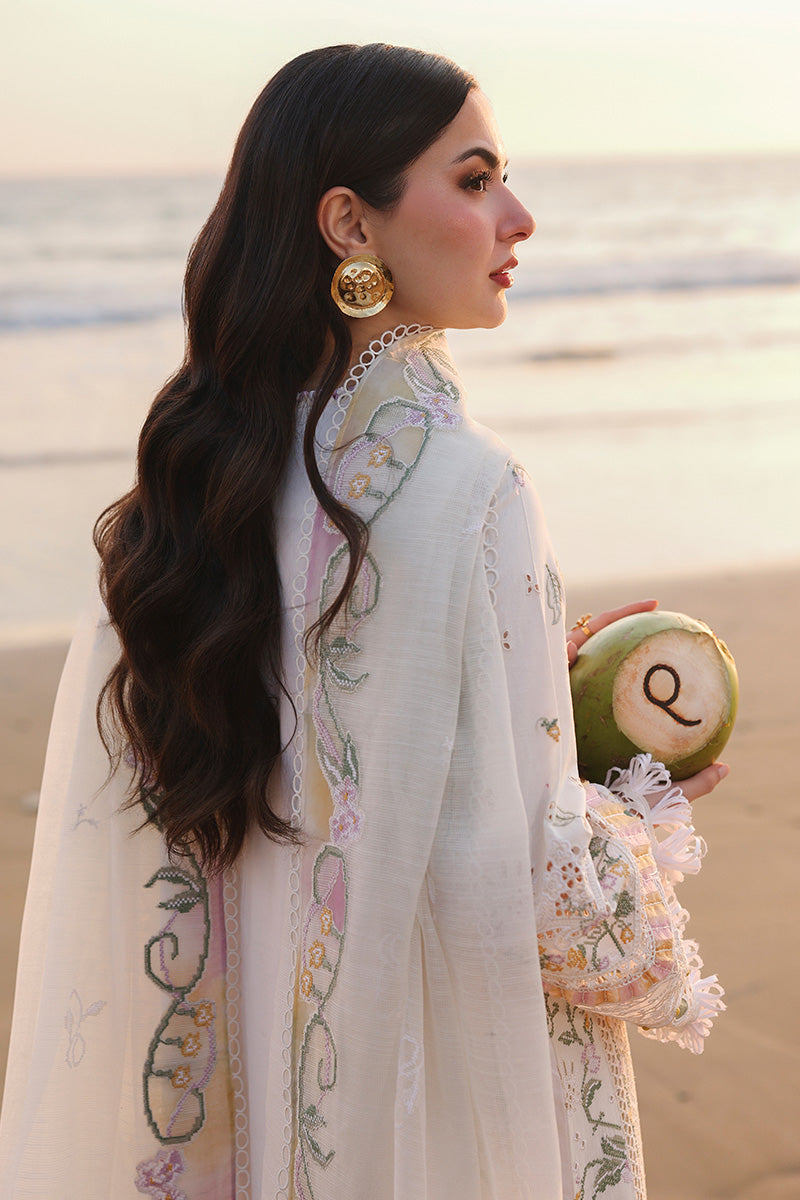 SA-10 ILARA |  Qalamkar | Sahil Luxury Lawn Unstitched Collection 2026