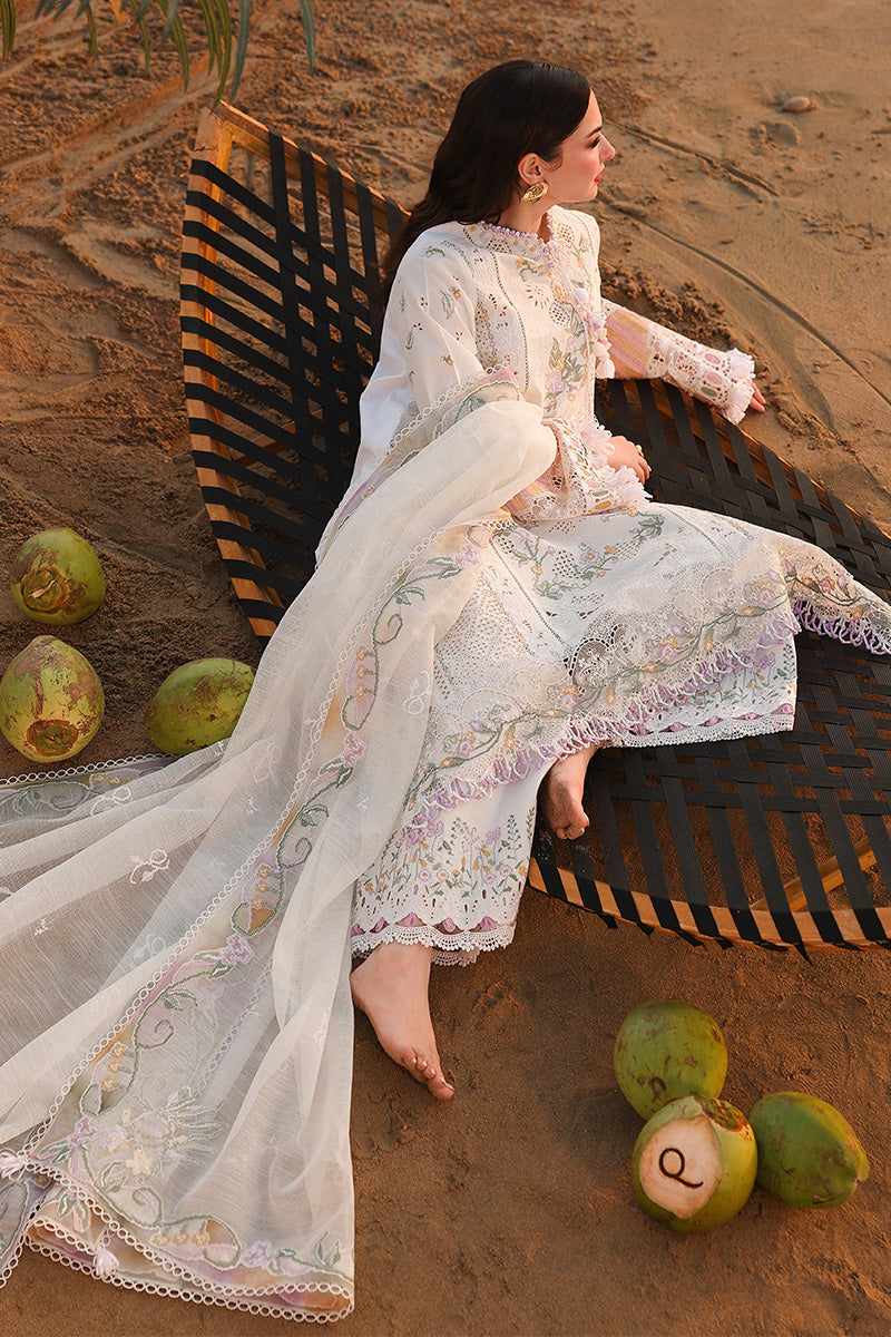 SA-10 ILARA |  Qalamkar | Sahil Luxury Lawn Unstitched Collection 2026