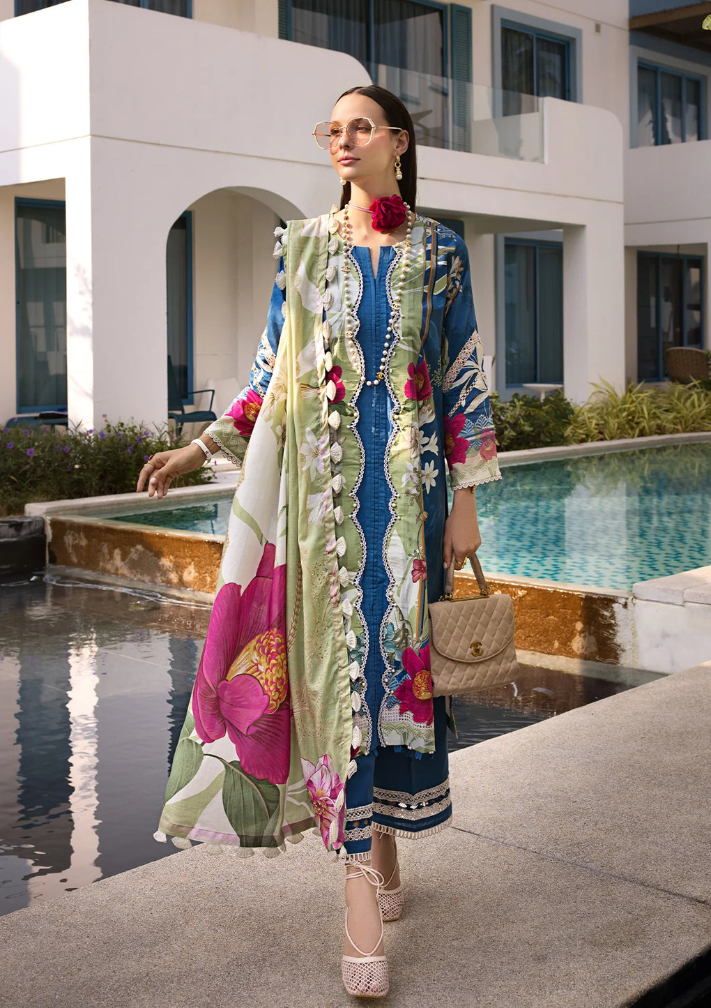 EOP-08B WHIMSY TOSCANA | Elaf | Prints Lawn Collection 2024