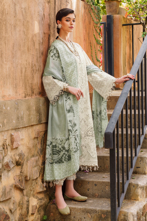 SL12-D01 | Baroque | Embroidered Swiss Lawn 2024