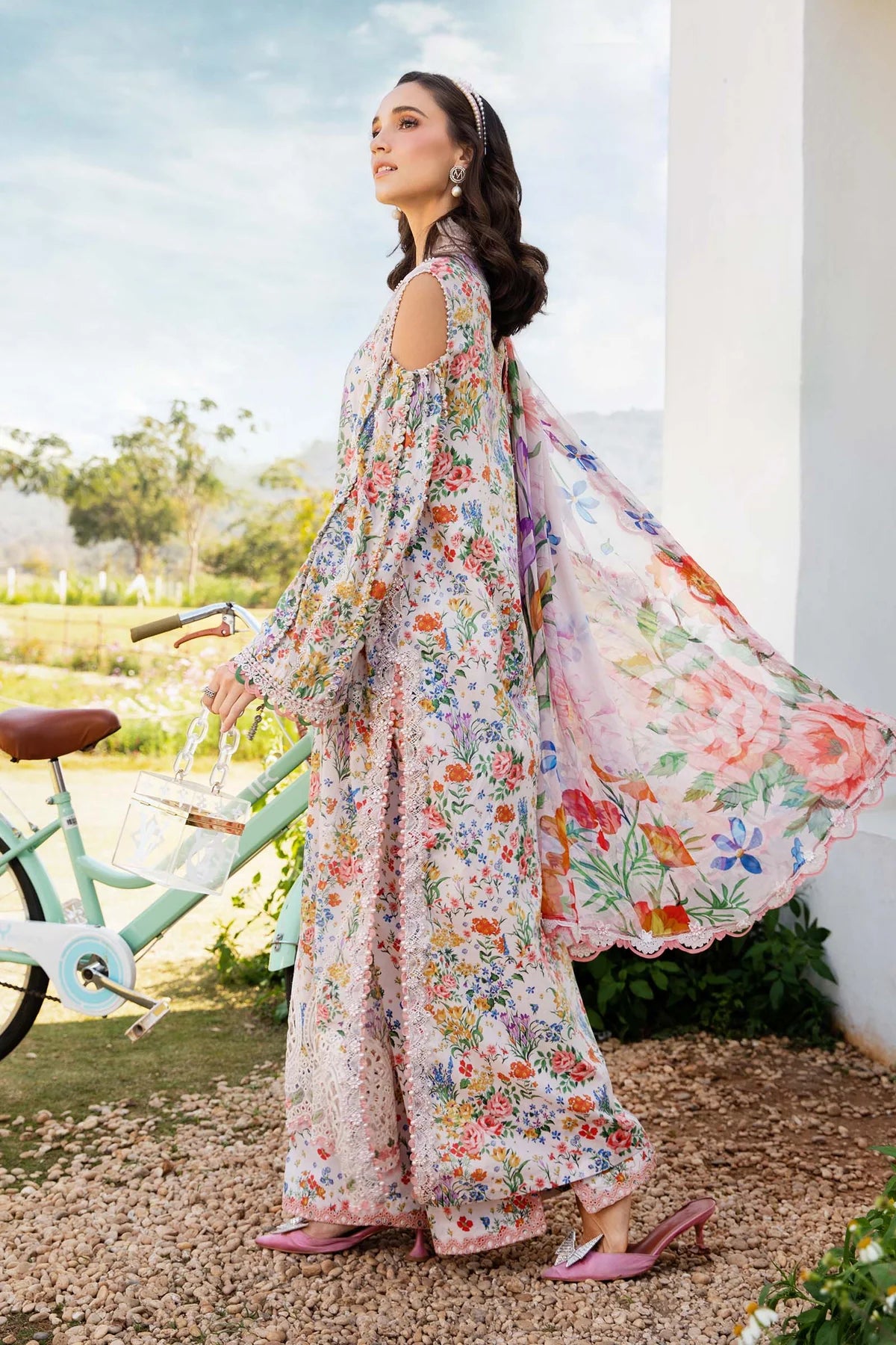 MPT-2507-A | Maria B | Mprints Lawn 2025