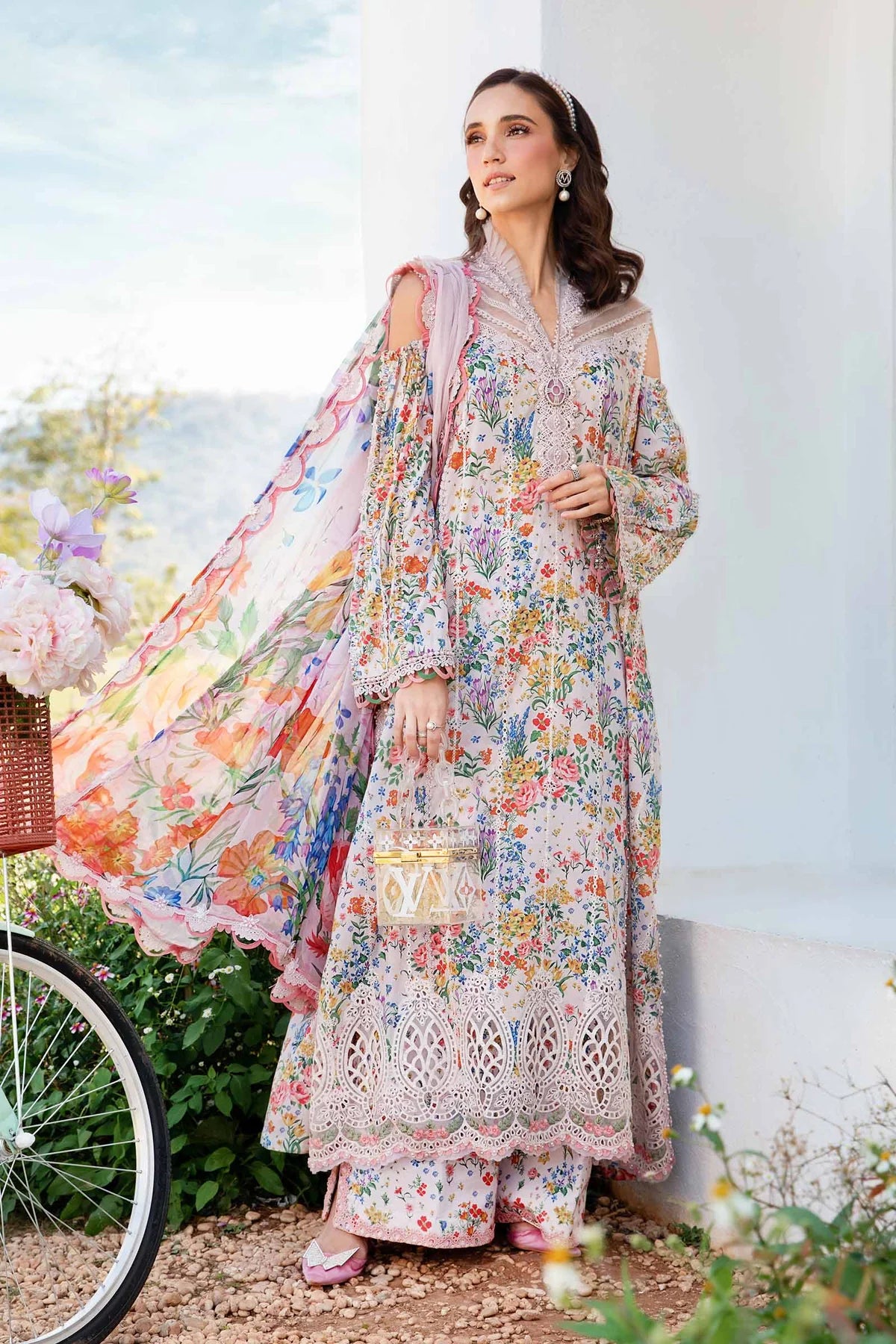 MPT-2507-A | Maria B | Mprints Lawn 2025