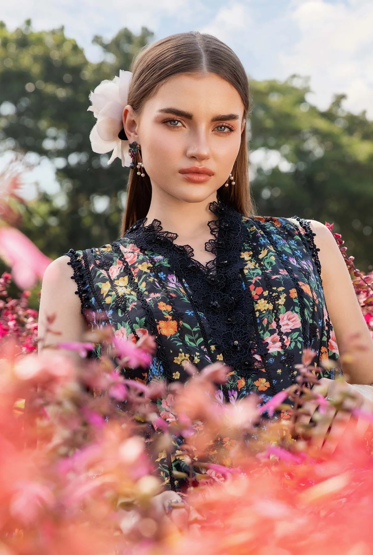 MPT-2507-B | Maria B | Mprints Lawn 2025