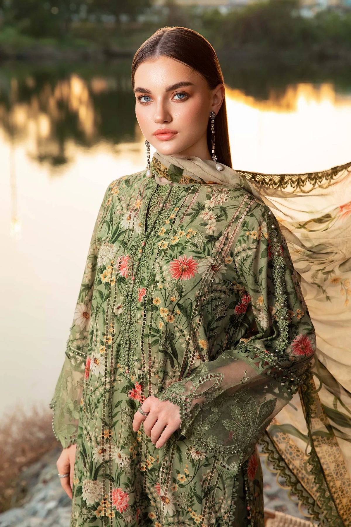 MPT-2508-B | Maria B | Mprints Lawn 2025
