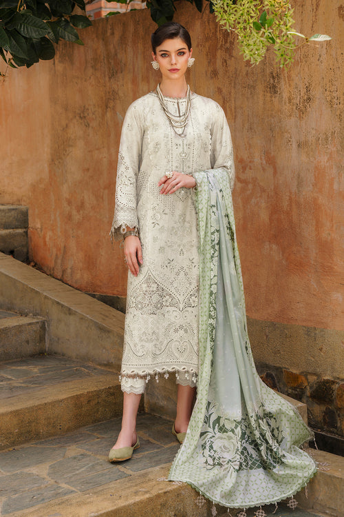 SL12-D01 | Baroque | Embroidered Swiss Lawn 2024