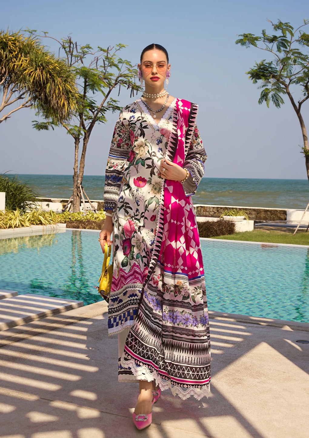 EOP-06A AMARI MUSE | Elaf | Prints Lawn Collection 2024