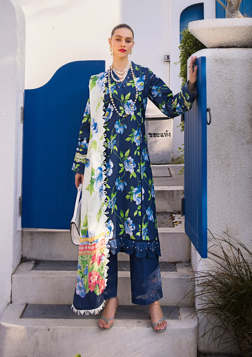 EOP-05B RUNE MAVIS | Elaf | Prints Lawn Collection 2024