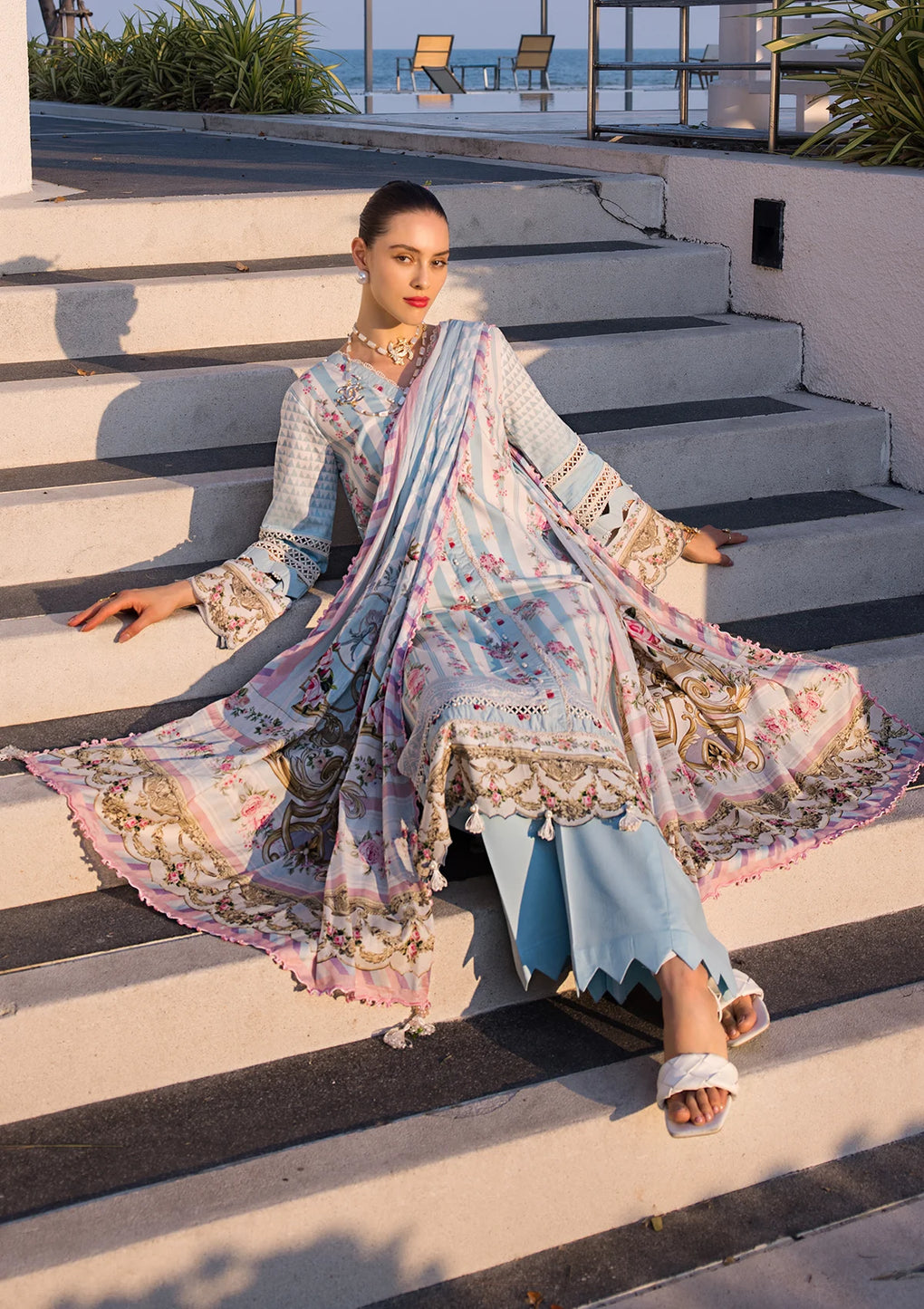 EOP-04B MARLENE | Elaf | Prints Lawn Collection 2024