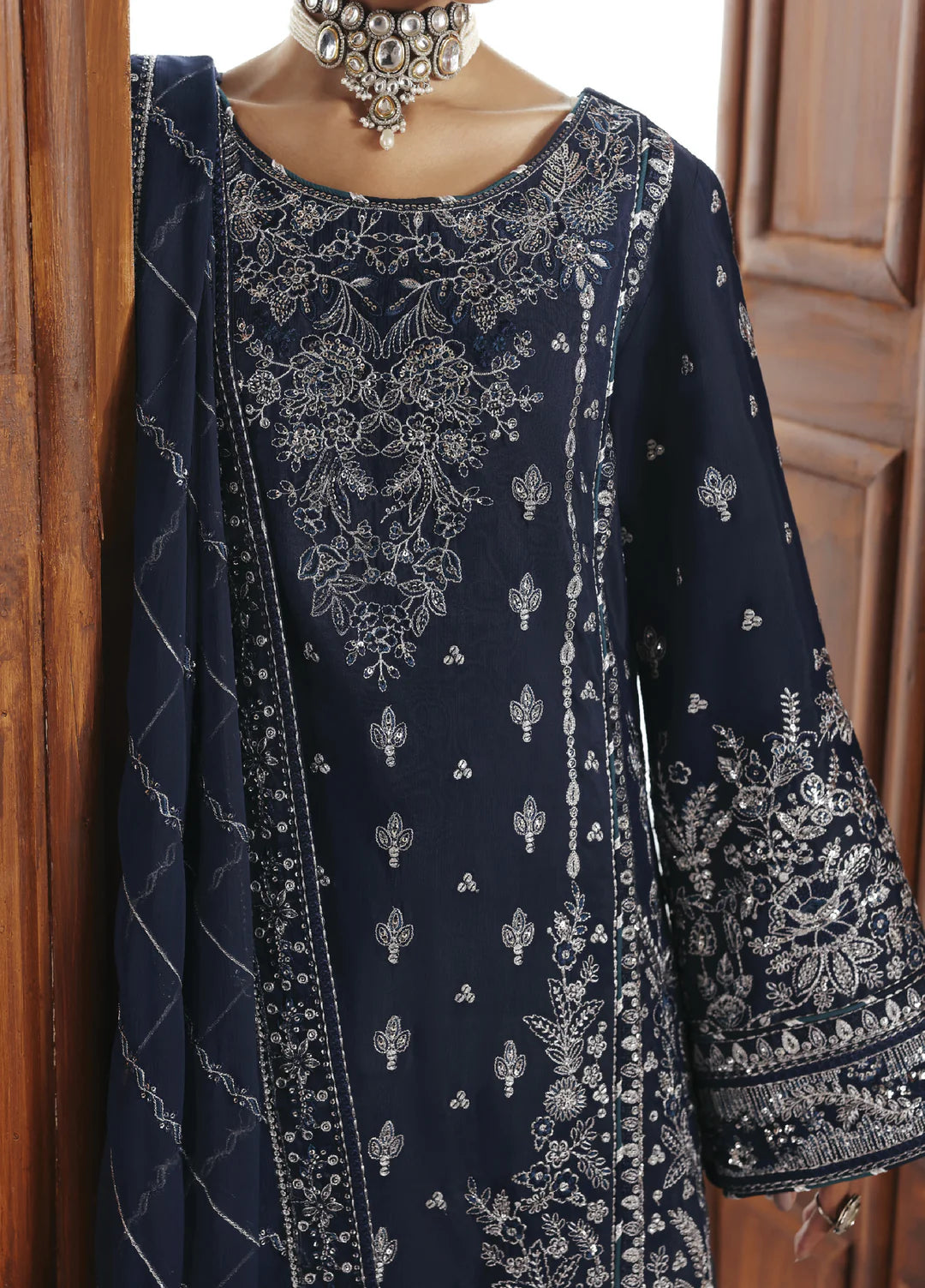 SAPHIRA | SERICA UNSTITCHED RAW SILK COLLECTION 2025