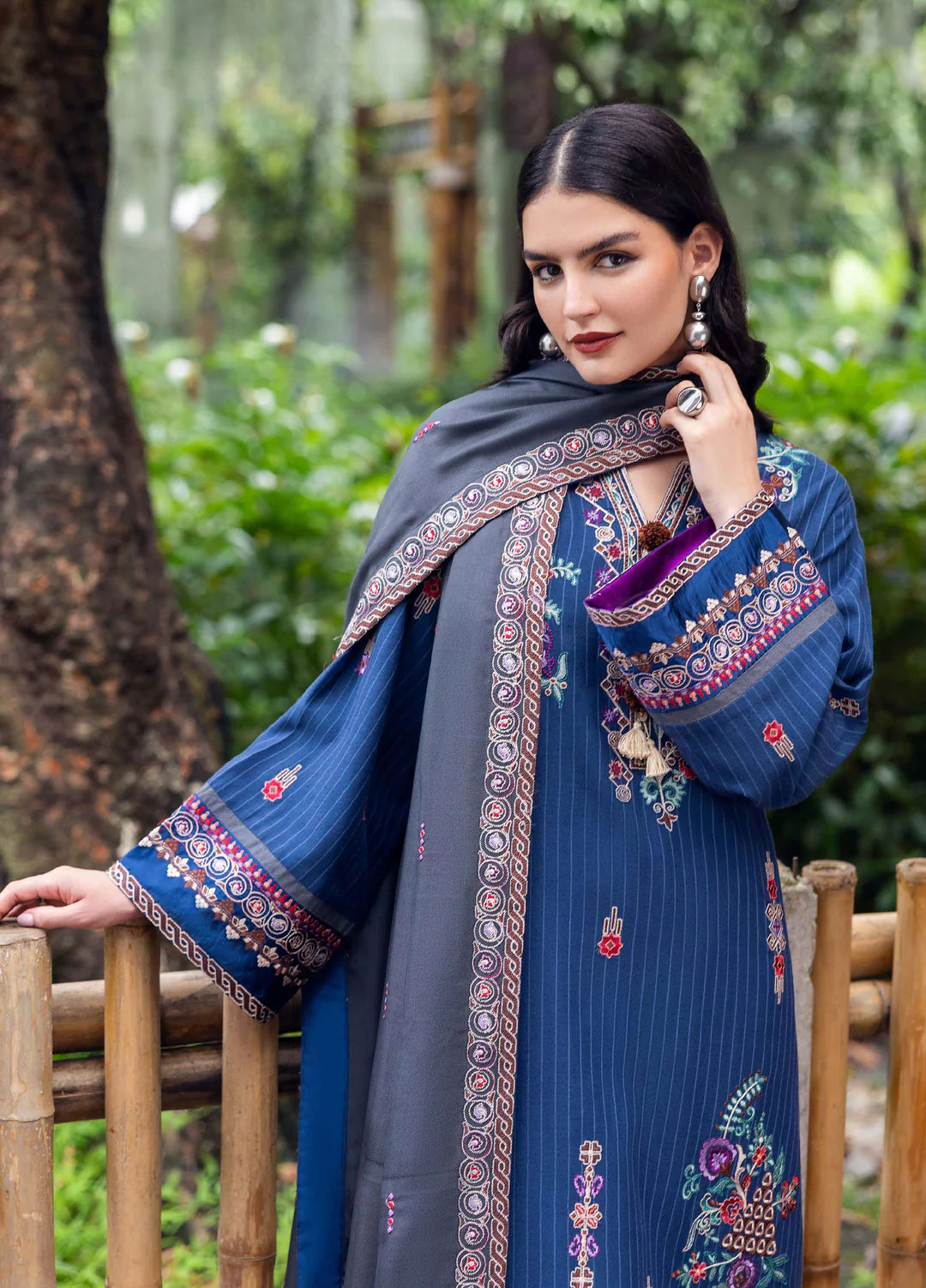 GRANITE SONG | Mushq | Symphony Hemline Karandi Winter Collection 2025