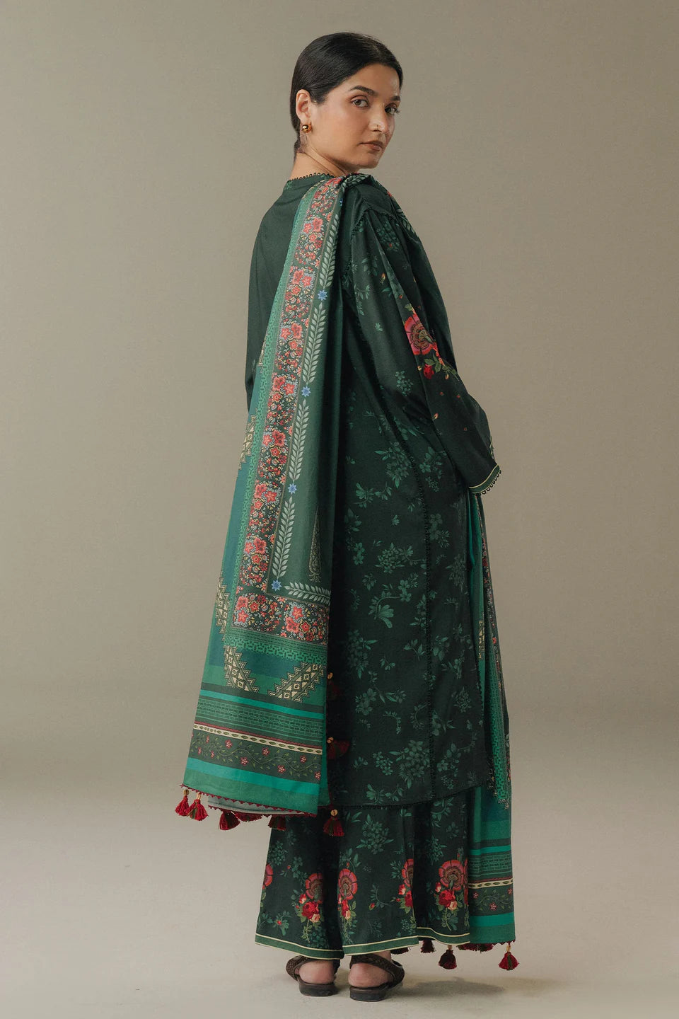 WILD FERN-2A | Coco Prints Winter Collection 2025