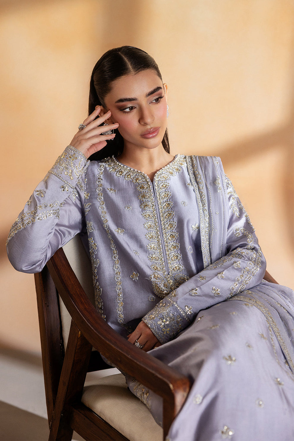 MAEVE | Emaan Adeel | Elara Sheesha Silk Collection 2026