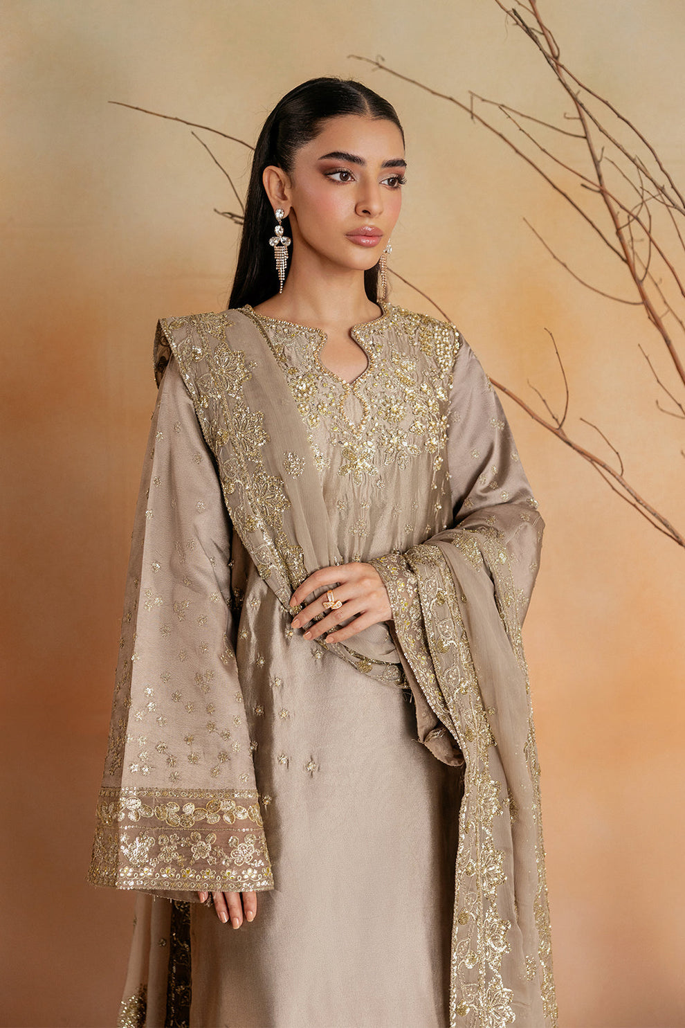 ODETTE | Emaan Adeel | Elara Sheesha Silk Collection 2026