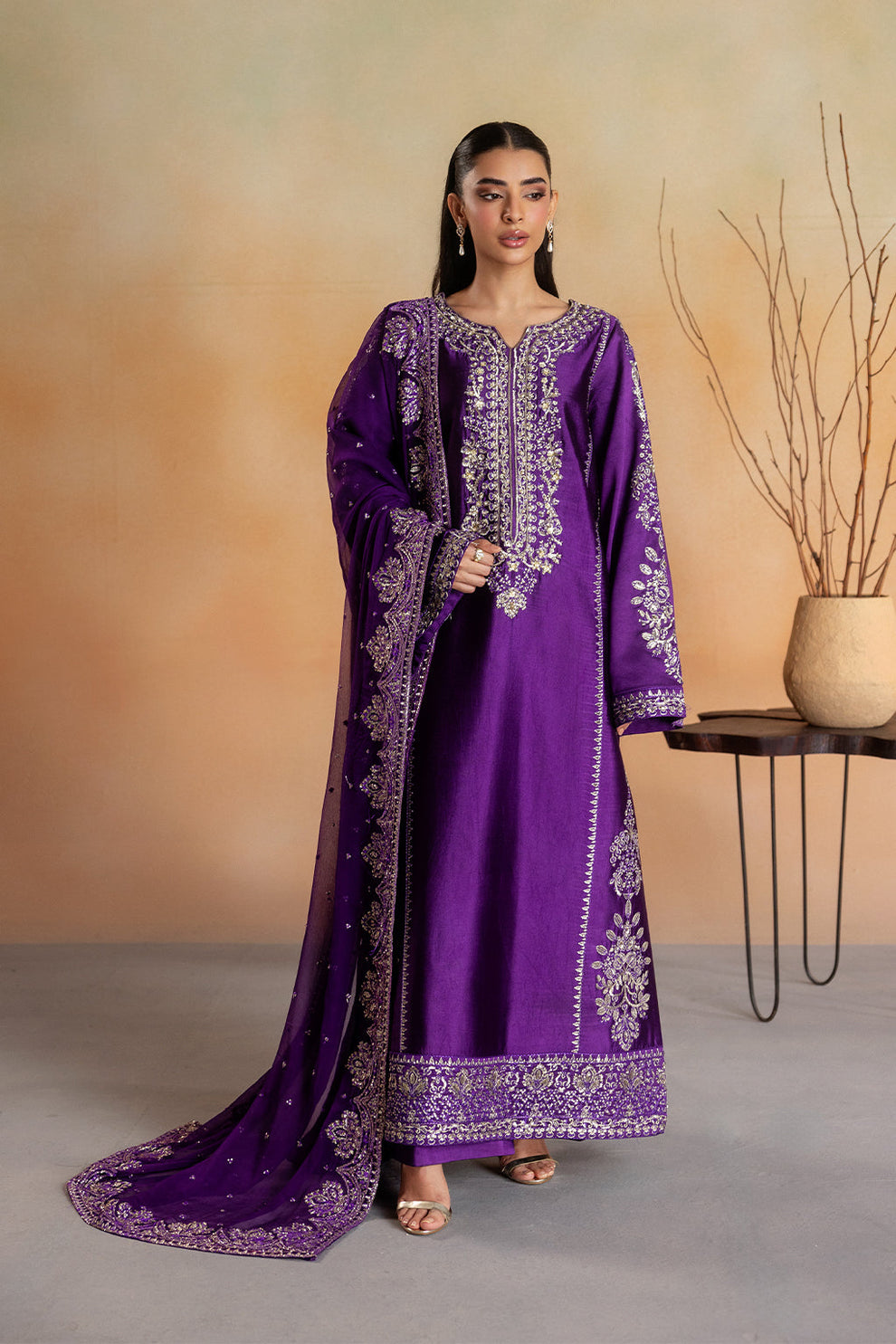EVERLY | Emaan Adeel | Elara Sheesha Silk Collection 2026