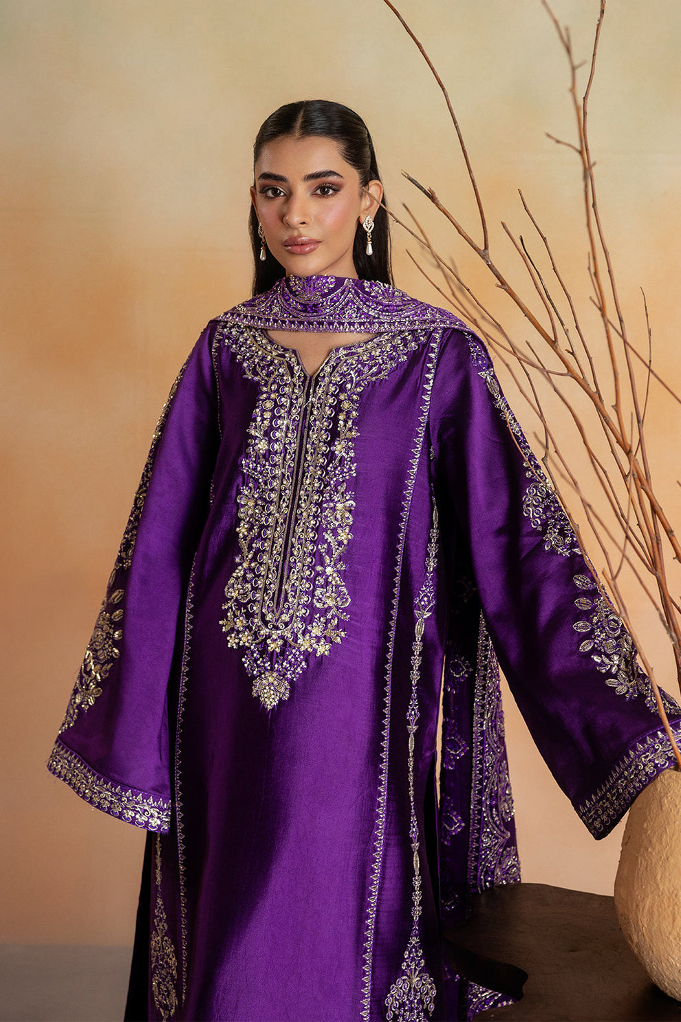 EVERLY | Emaan Adeel | Elara Sheesha Silk Collection 2026