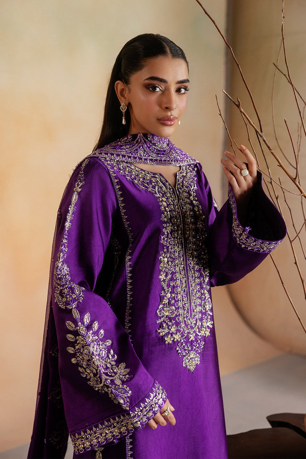 EVERLY | Emaan Adeel | Elara Sheesha Silk Collection 2026