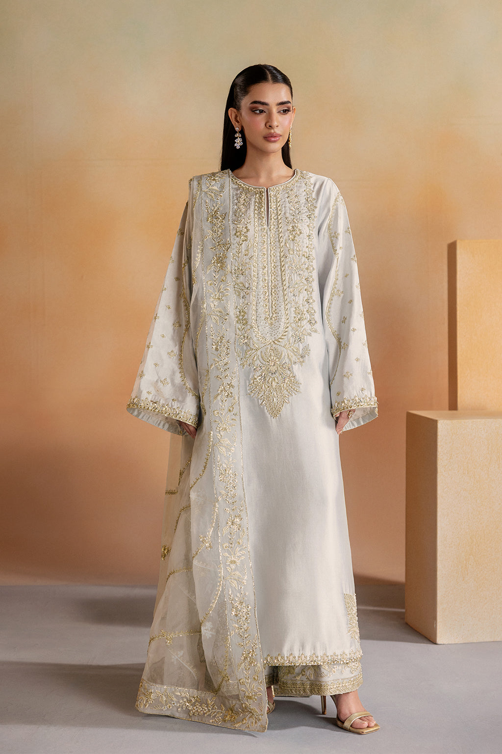 CLEO | Emaan Adeel | Elara Sheesha Silk Collection 2026