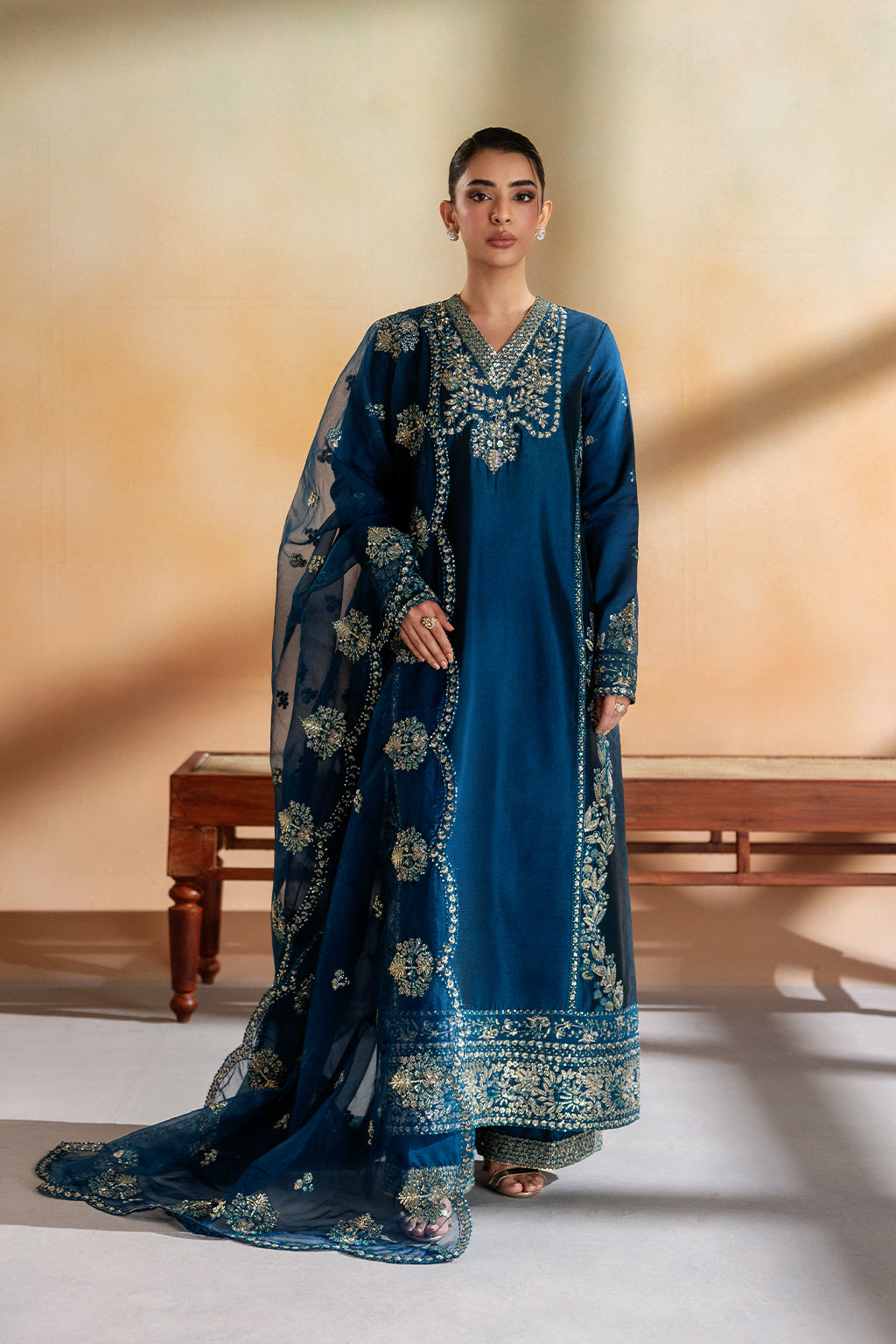 EDEN | Emaan Adeel | Elara Sheesha Silk Collection 2026