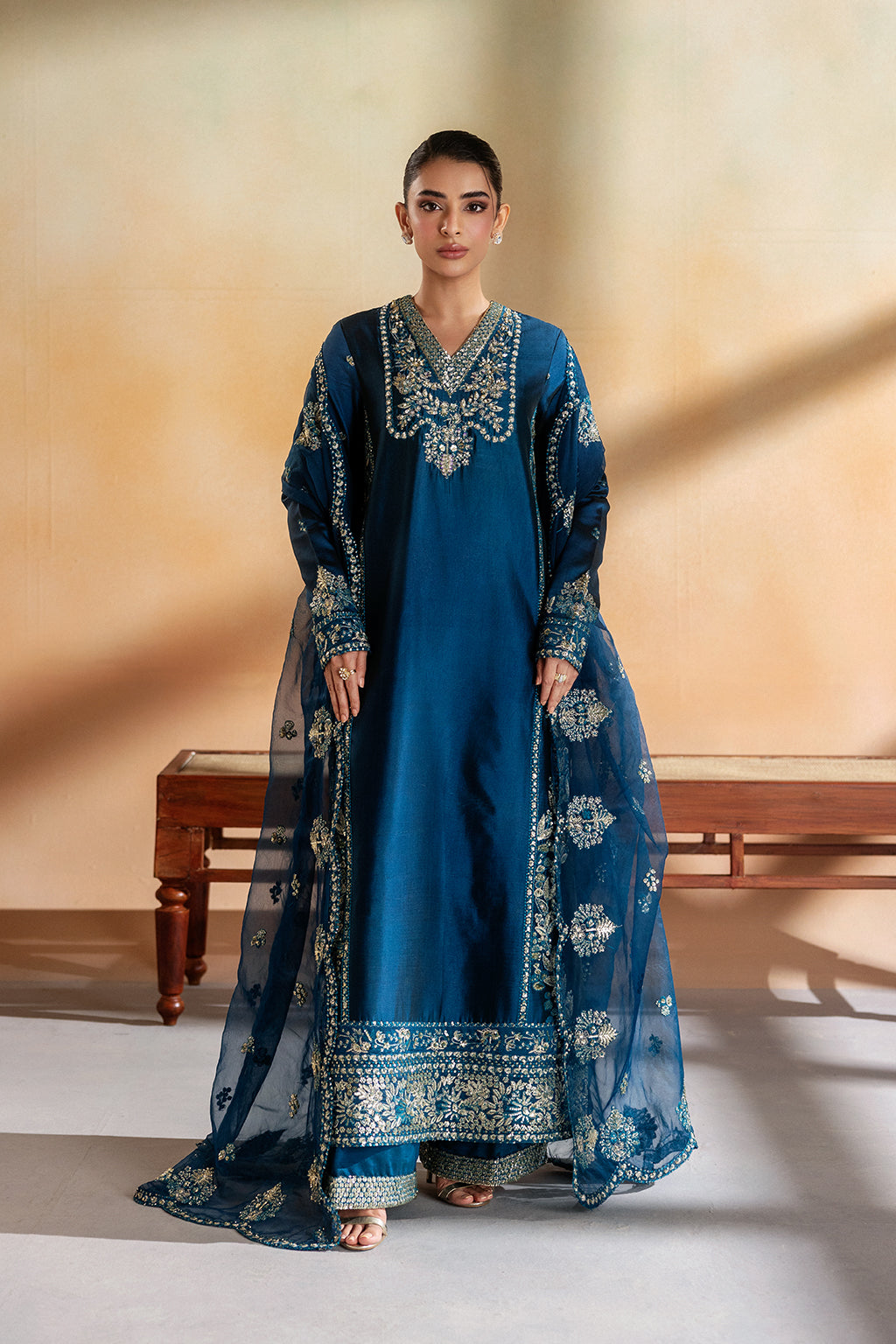 EDEN | Emaan Adeel | Elara Sheesha Silk Collection 2026