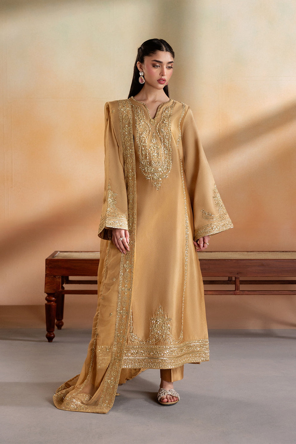 BRIELLE | Emaan Adeel | Elara Sheesha Silk Collection 2026