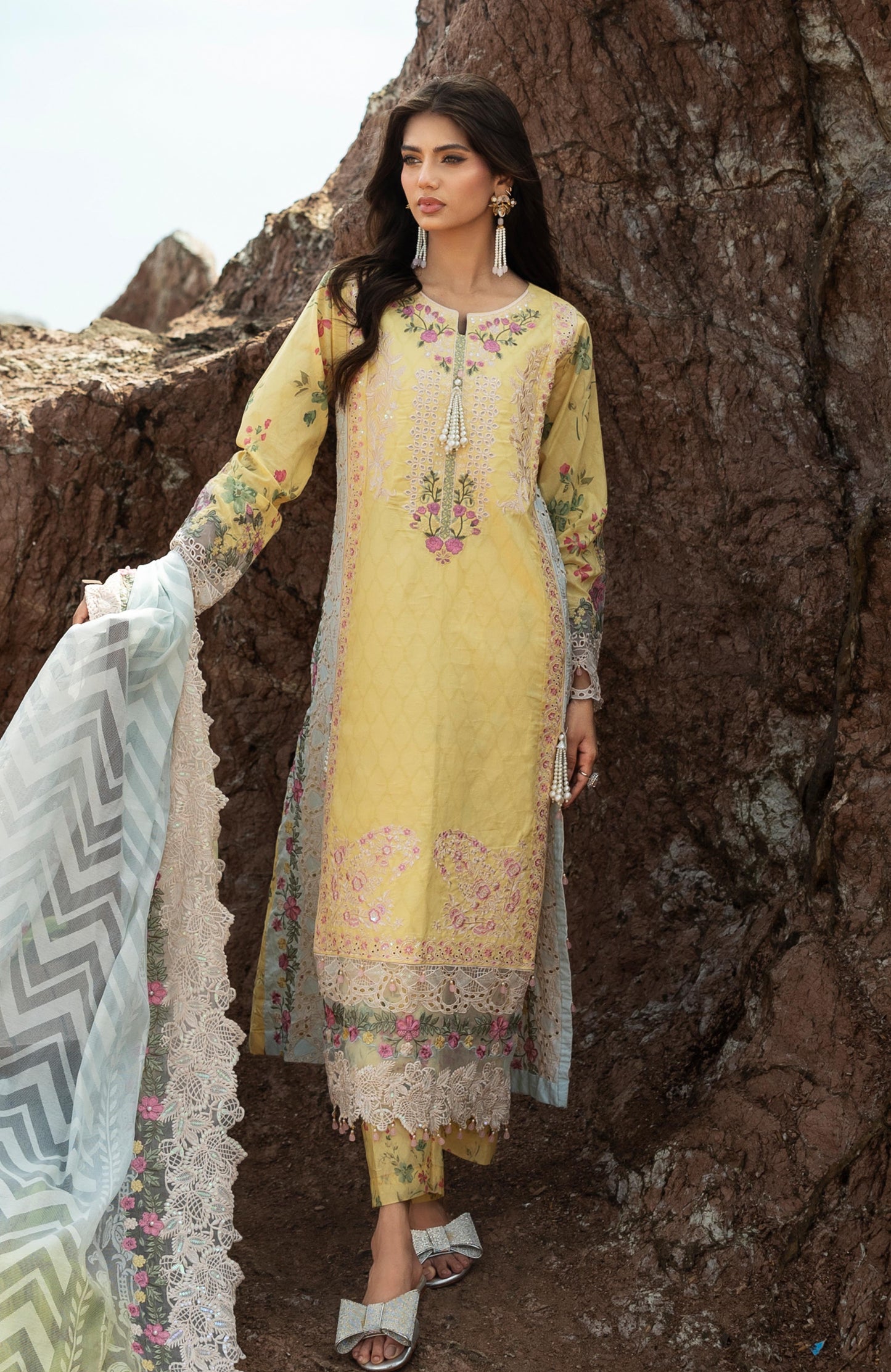 MLL-26-10 |  Al Zohaib | Mahiymaan Luxury Unstitched Lawn Collection 2026