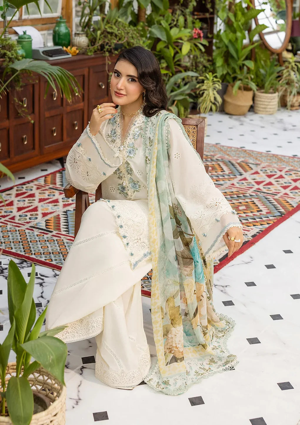 EEC-1B PEARLISTA | Elaf | E Craft Chikankari Collection 2025