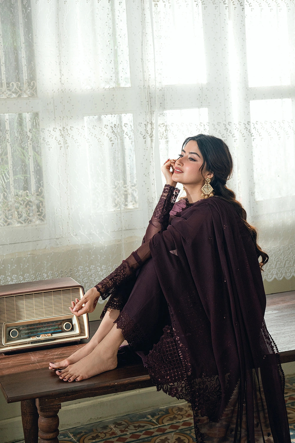 Nectar Rouge | Azure | Eid Drop Collection Unstitched 2026