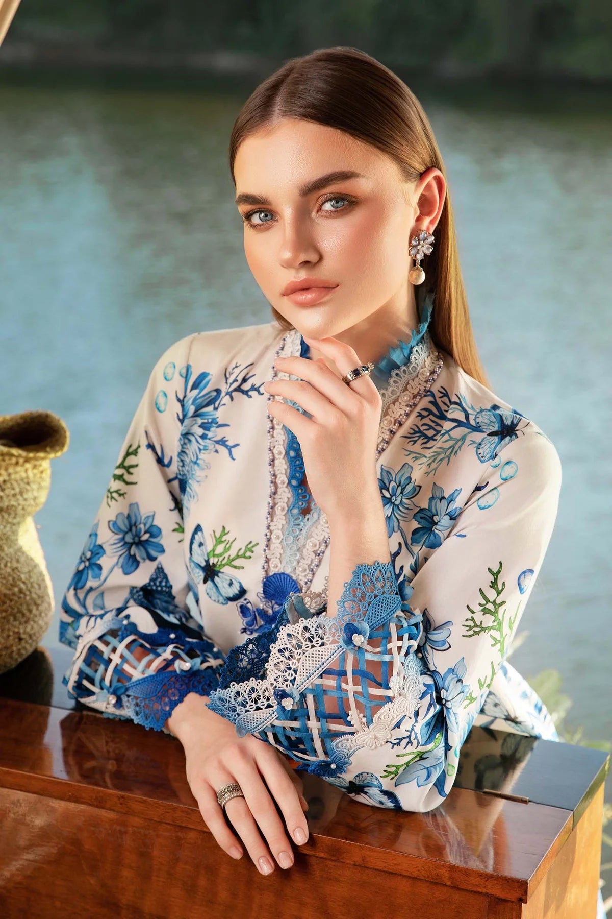 MPT-2510-B | Maria B | Mprints Lawn 2025