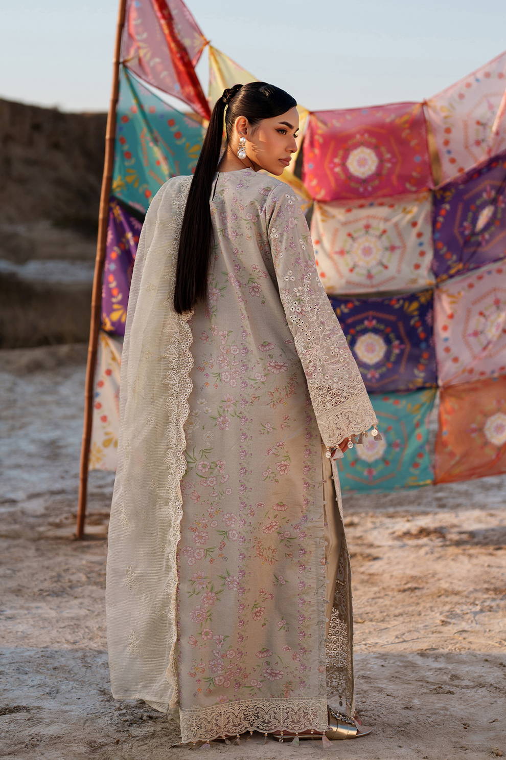 MEHVES |  Emaan Adeel | Sunlit Groove Luxury Lawn Unstitched Collection 2026