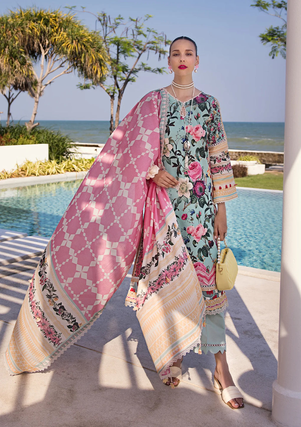 EOP-06B FREYA | Elaf | Prints Lawn Collection 2024