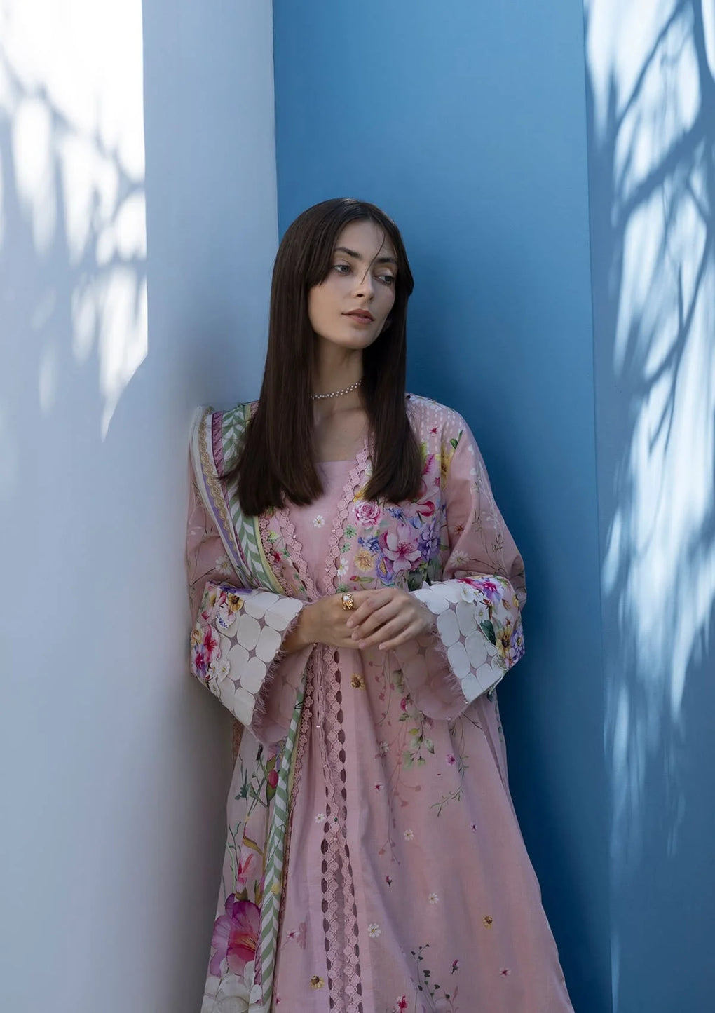 EPN-02 ANGEL | Elaf | Santorini Prints Lawn Unstitched Collection 2026