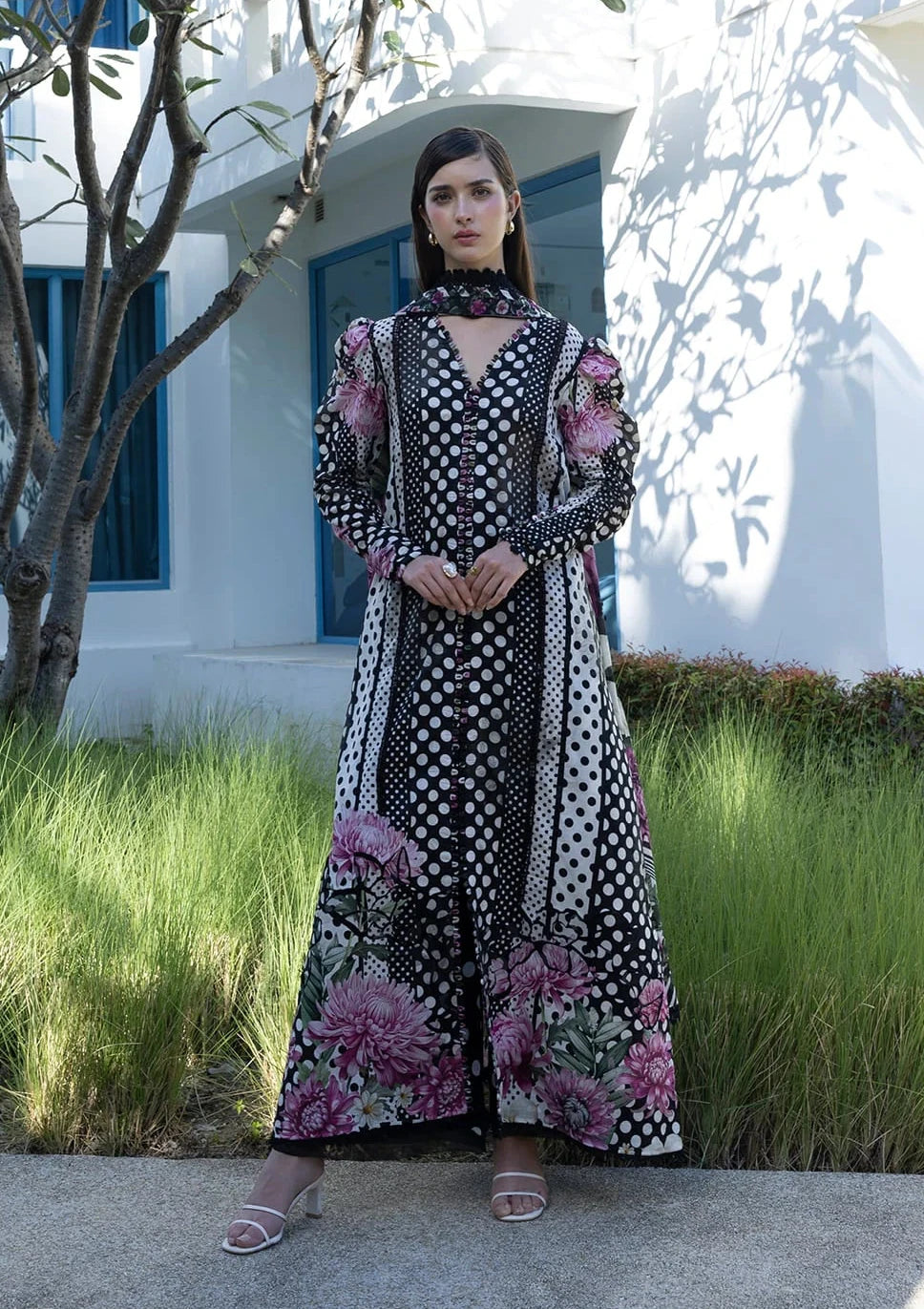 EPN-1B POIS & HER | Elaf | Santorini Prints Lawn Unstitched Collection 2026