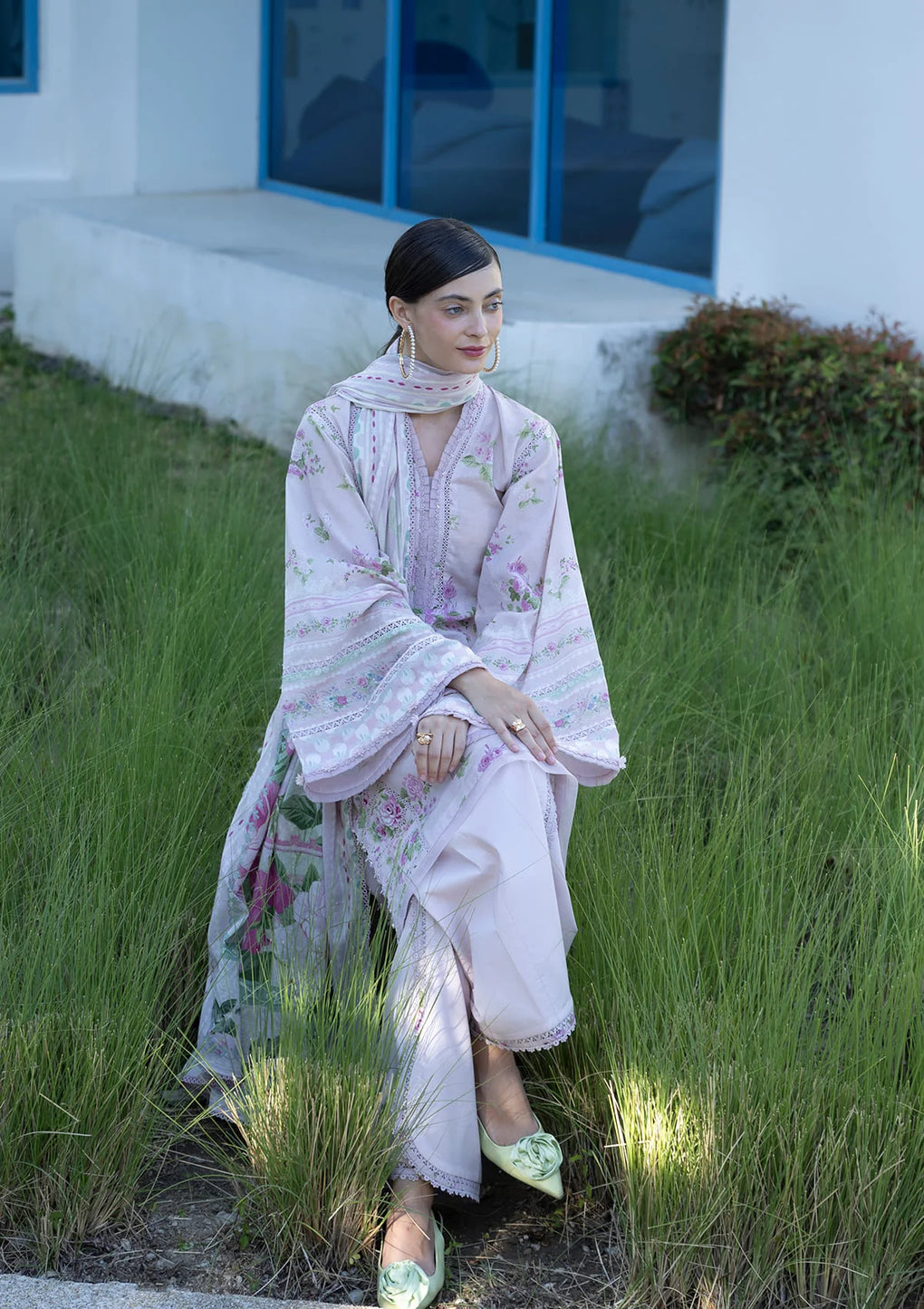 EPN-4B DOLL ME UP | Elaf | Santorini Prints Lawn Unstitched Collection 2026 