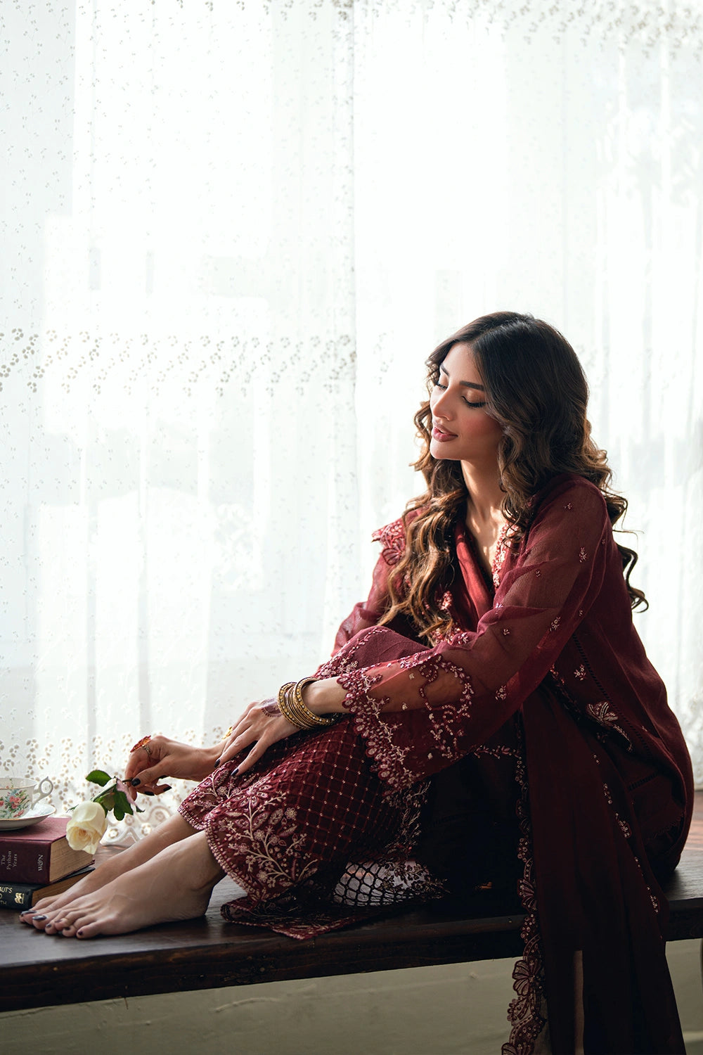 Hibiscus | Azure | Eid Drop Collection Unstitched 2026