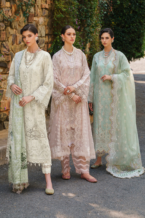 SL12-D01 | Baroque | Embroidered Swiss Lawn 2024