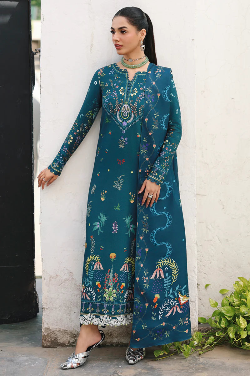QW - 05B - Amiel | Qalamkar  | Qprints Winter Collection 2025