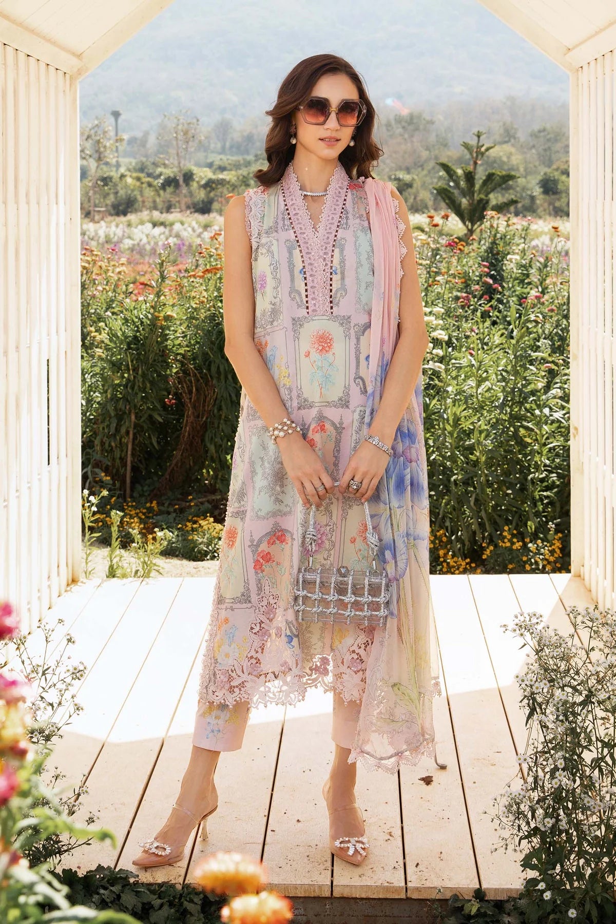 MPT-2511-A | Maria B | Mprints Lawn 2025