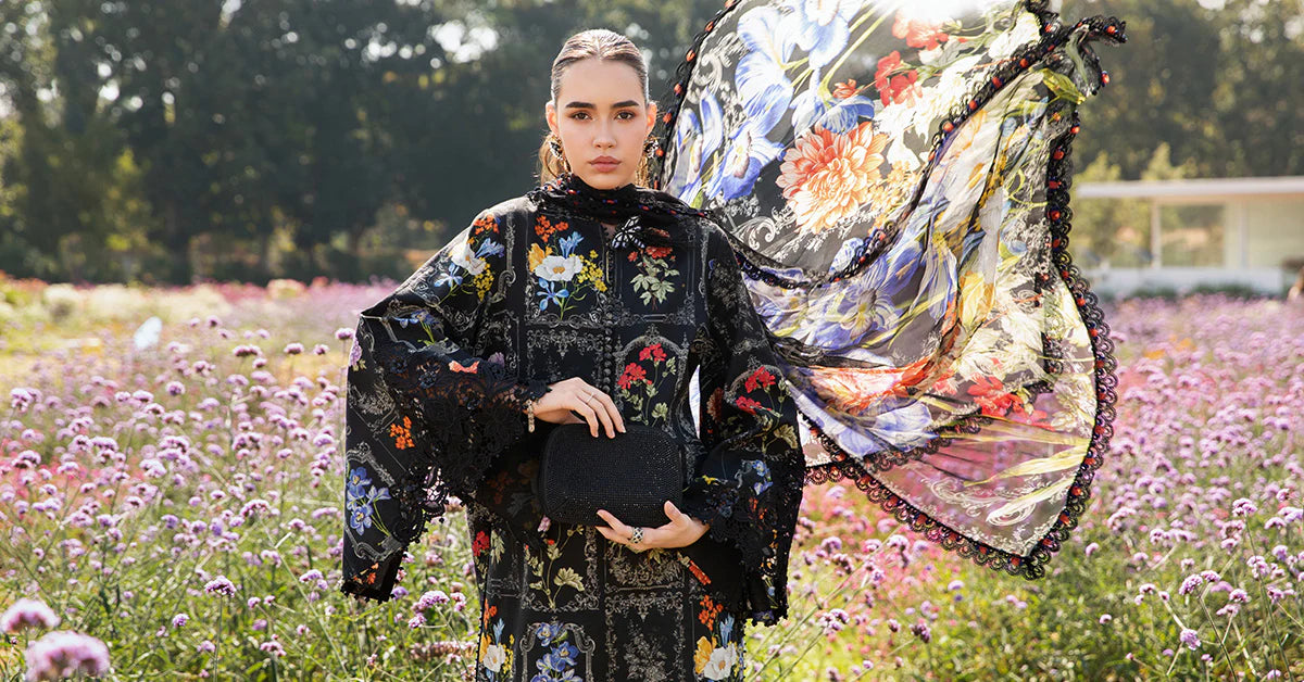 MPT-2511-B | Maria B | Mprints Lawn 2025