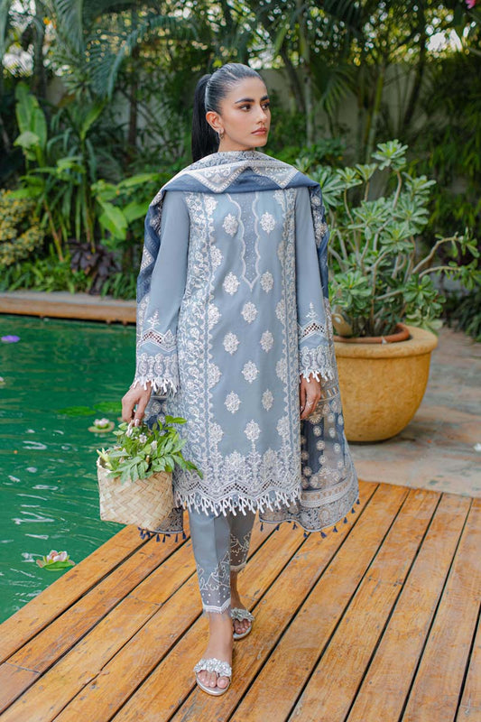 WL-02 AVELINE | Qalamkar | Qline Linen Collection 2023