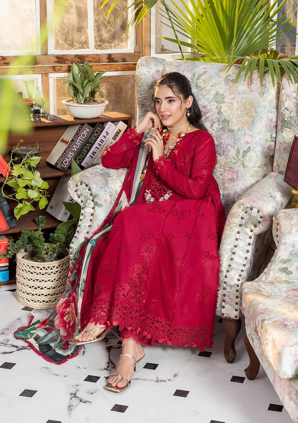 EEC-4A RUBELET | Elaf | E Craft Chikankari Collection 2025
