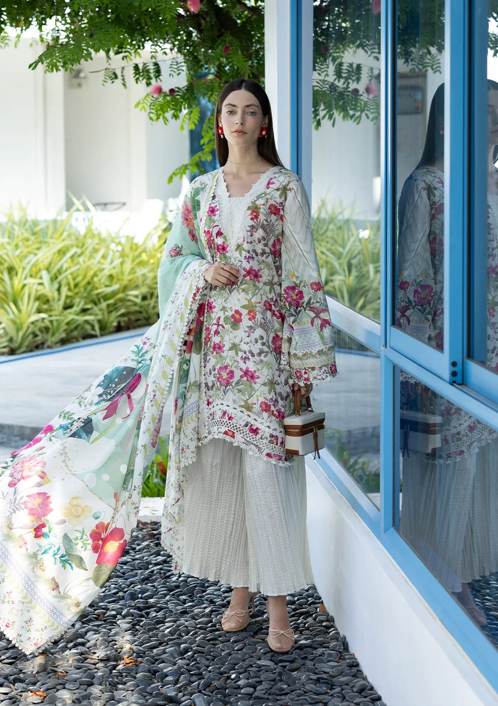 EPN-9B CHANTILLY| Elaf | Santorini Prints Lawn Unstitched Collection 2026