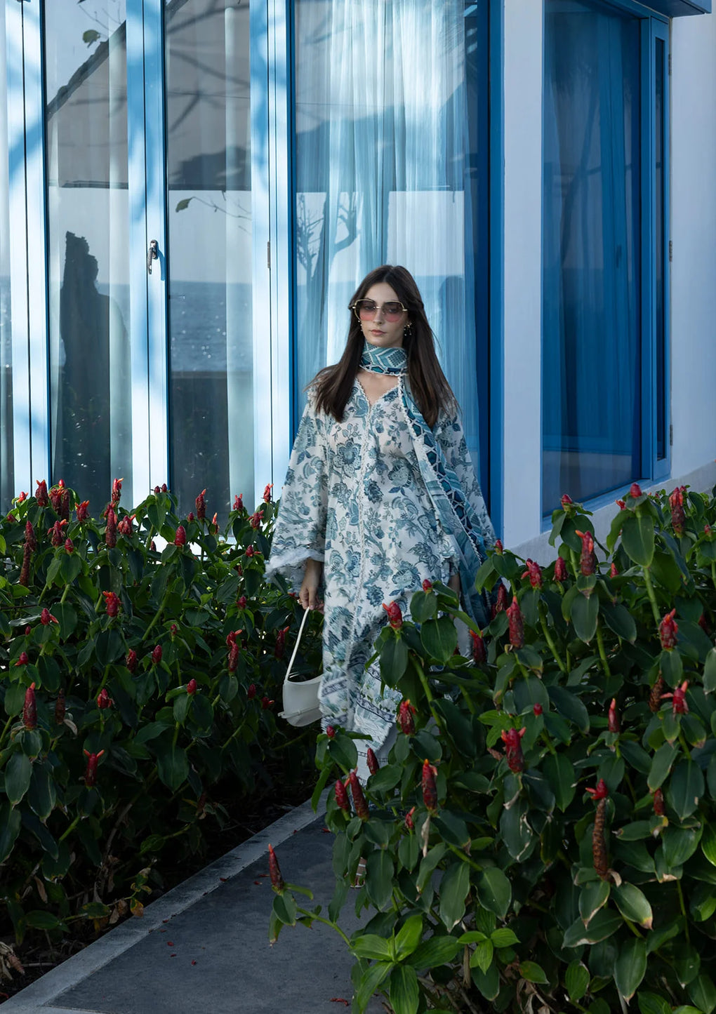 EPN-05 SURREAL | Elaf | Santorini Prints Lawn Unstitched Collection 2026