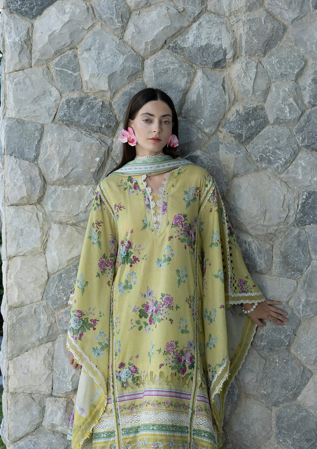 EPN-4A AVOCADO | Elaf | Santorini Prints Lawn Unstitched Collection 2026 