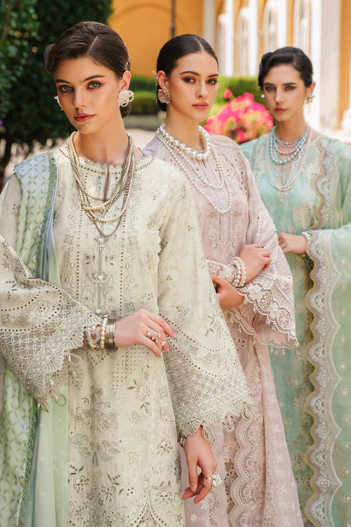 SL12-D01 | Baroque | Embroidered Swiss Lawn 2024