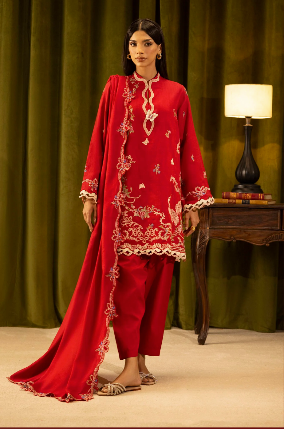M253-012B-3CP | Sana Safinaz Muzlin Winter Collection 2025