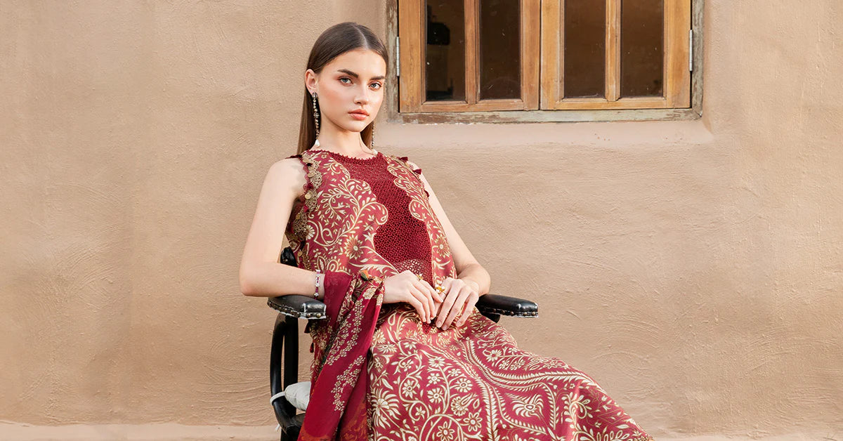 MPT-2512-A | Maria B | Mprints Lawn 2025