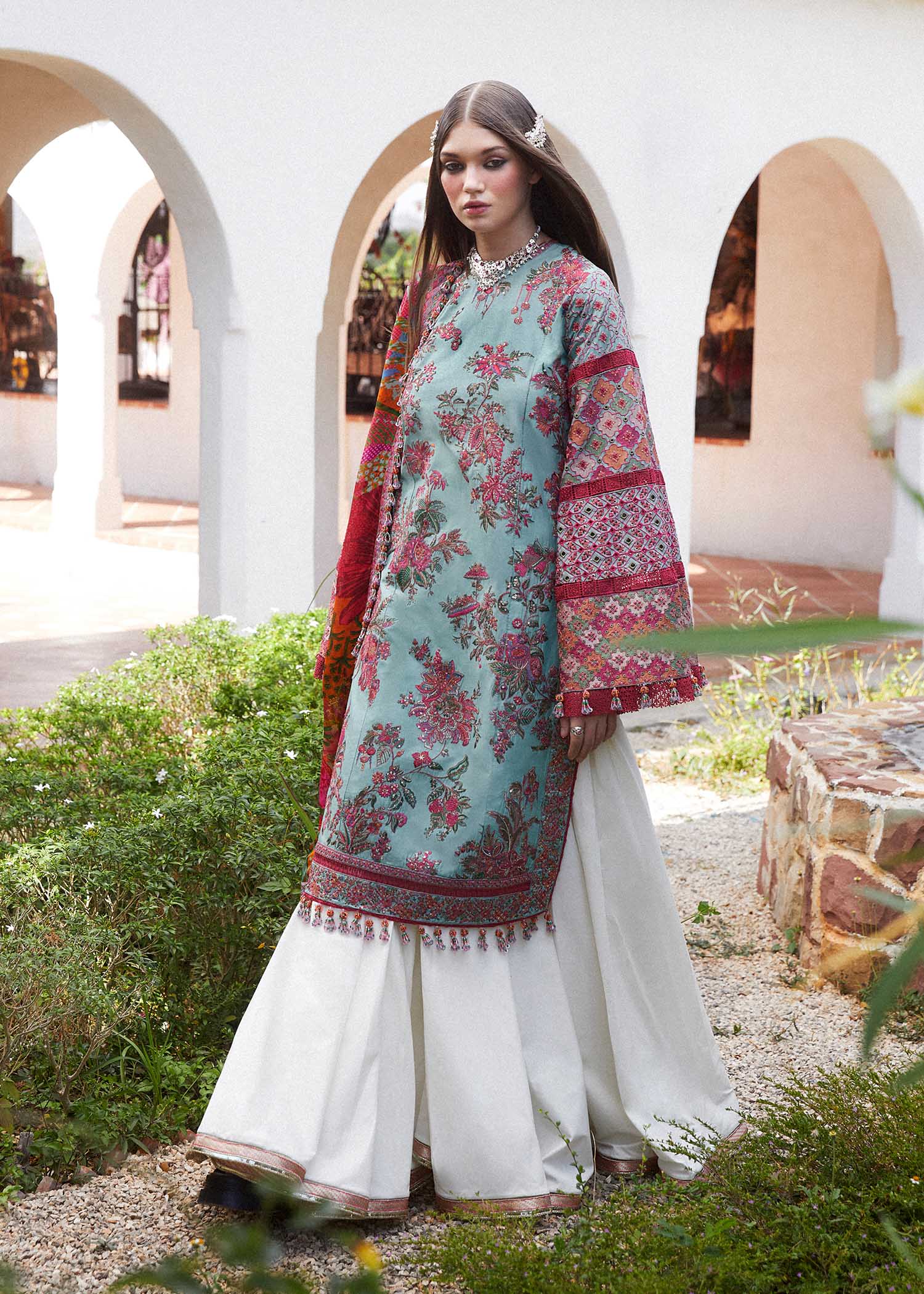 FLORET | Hussain Rehar | Eid Luxury Lawn 2024