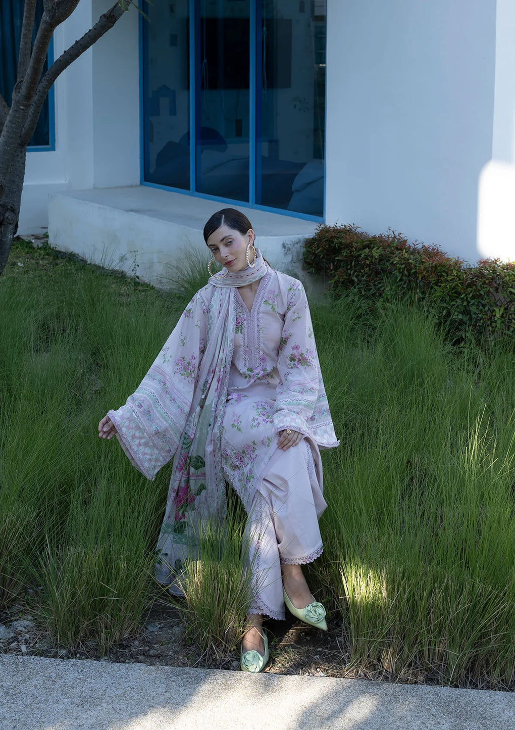 EPN-4B DOLL ME UP | Elaf | Santorini Prints Lawn Unstitched Collection 2026 